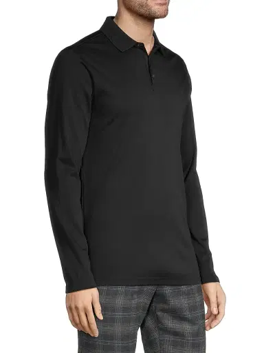 Robert Barakett Men's Georgia Polo Shirt - Black - Size XXL | Thumbnail 4 Robert Barakett Men's Georgia Polo Shirt - Black - Size XXL | Thumbnail 4