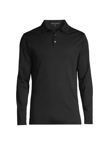 Robert Barakett Men's Georgia Polo Shirt - Black - Size XXL | Thumbnail 1 Robert Barakett Men's Georgia Polo Shirt - Black - Size XXL | Thumbnail 1