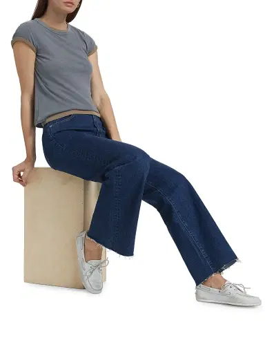 SLVRLAKE Women's Grace Denim Straight-Leg Jeans - Western Hero - Size 32 | Thumbnail 2