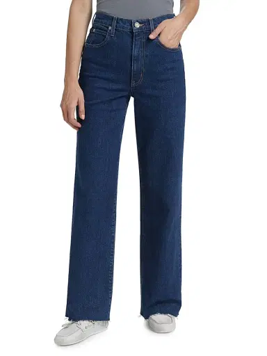 SLVRLAKE Women's Grace Denim Straight-Leg Jeans - Western Hero - Size 32 | Thumbnail 3