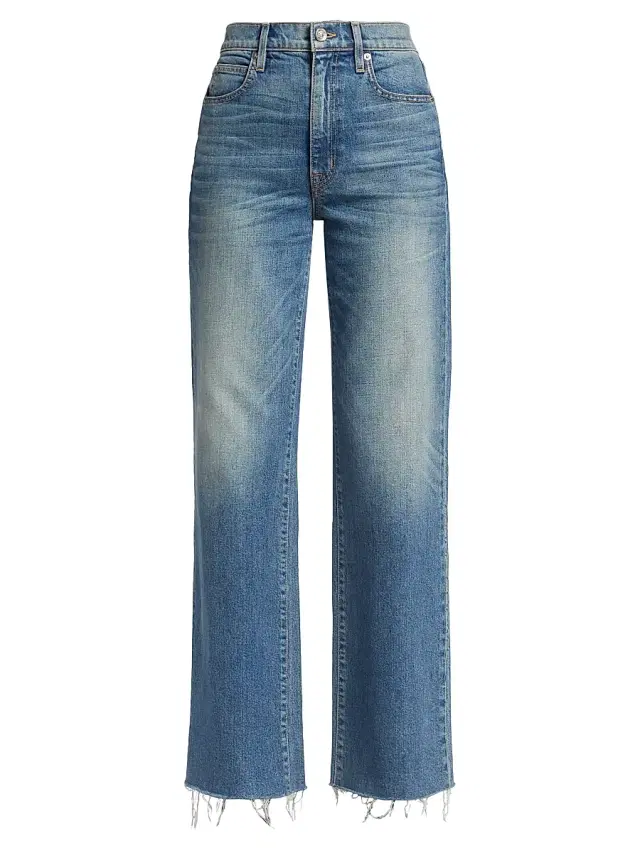 Women's Grace High-Rise Stretch Wide-Leg Jeans - Laurel Canyon