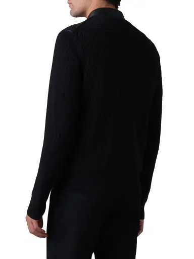 Mackage Men's Dominic Knit Mixed-Media Jacket | Thumbnail 5 Mackage Men's Dominic Knit Mixed-Media Jacket | Thumbnail 5