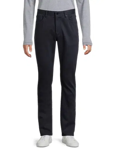 Robert Barakett Men's Linear 5-Pocket Pants - Navy - Size 38 | Thumbnail 3