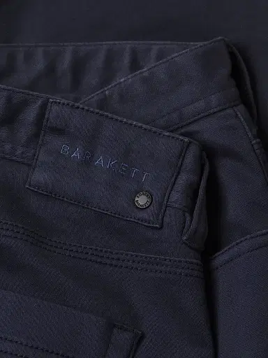 Robert Barakett Men's Linear 5-Pocket Pants - Navy - Size 38 | Thumbnail 6