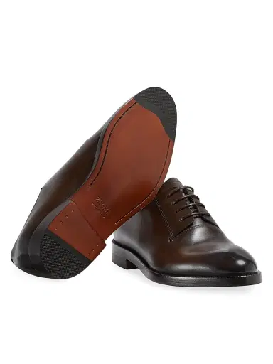 Zegna Men's Torino Derby Shoes | Thumbnail 2