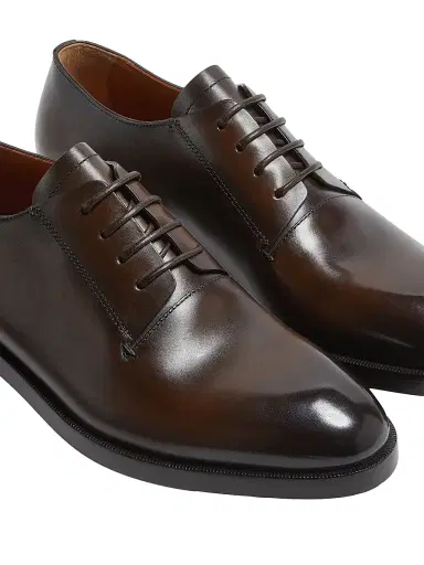 Zegna Men's Torino Derby Shoes | Thumbnail 4