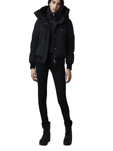 Mackage Women's Nefi Nordic Tech Down Jacket - Black - Size XS | Thumbnail 2 Mackage Women's Nefi Nordic Tech Down Jacket - Black - Size XS | Thumbnail 2