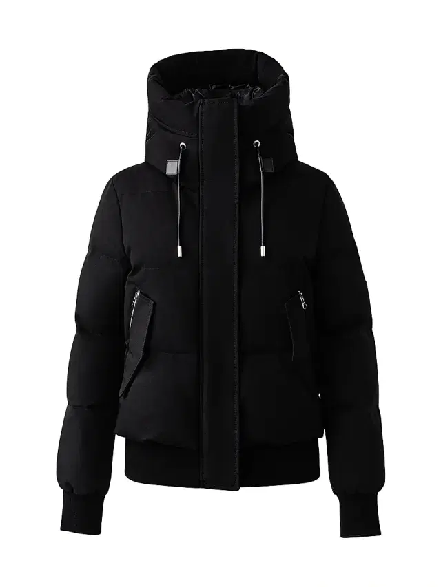 Mackage Women's Nefi Nordic Tech Down Jacket - Black