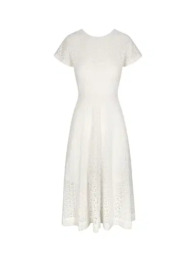 Baybala Women's Celia Cotton Eyelet Dress - Vanilla Eyelet - Size Small | Thumbnail 1 Baybala Women's Celia Cotton Eyelet Dress - Vanilla Eyelet - Size Small | Thumbnail 1