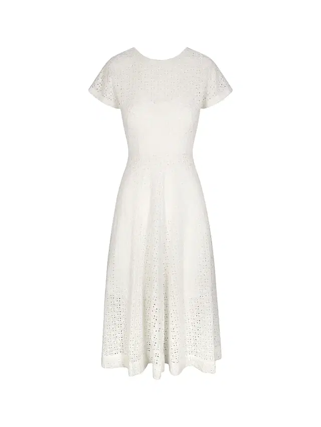 Baybala Women's Celia Cotton Eyelet Dress - Vanilla Eyelet