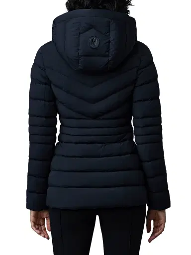 Mackage Women's Patsy Hooded Stretch Down Jacket - Black | Thumbnail 5