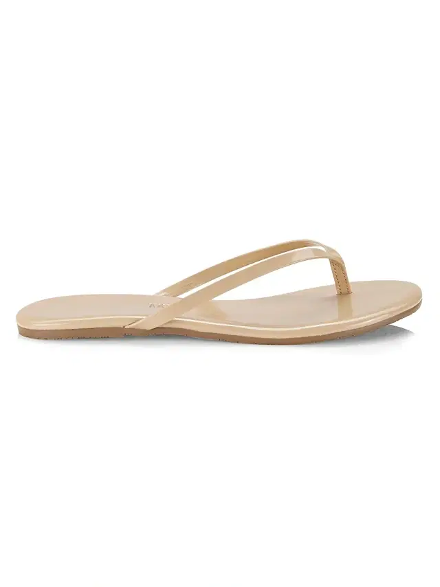 Tkees Women's Foundations Gloss Patent Leather Flip Flops - Sunkissed