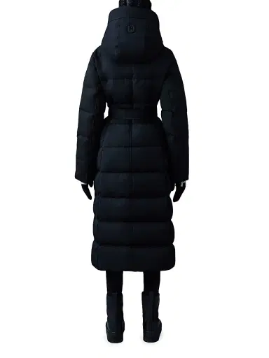 Mackage Women's Shyla Down Puffer Coat - Black | Thumbnail 4 Mackage Women's Shyla Down Puffer Coat - Black | Thumbnail 4
