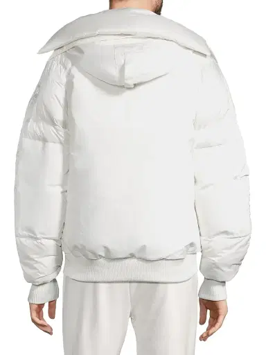 Canada Goose Men's Mixed Media Paradigm Chilliwack Hooded Down Jacket - North Star White - Size Small | Thumbnail 5