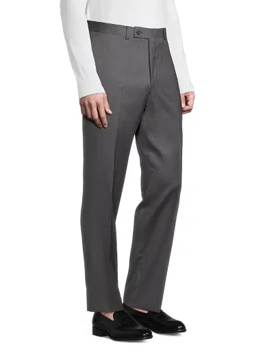 Saks Fifth Avenue Men's COLLECTION Oslo Basic Wool Pants - Charcoal - Size 30 | Thumbnail 4 Saks Fifth Avenue Men's COLLECTION Oslo Basic Wool Pants - Charcoal - Size 30 | Thumbnail 4