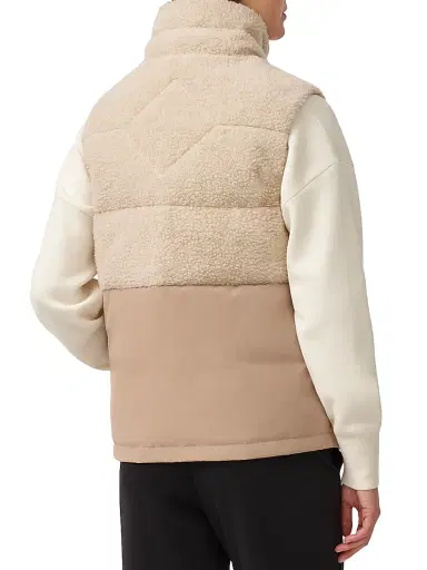 Canada Goose Women's Elora Mixed-Media Zip-Up Vest | Thumbnail 5 Canada Goose Women's Elora Mixed-Media Zip-Up Vest | Thumbnail 5