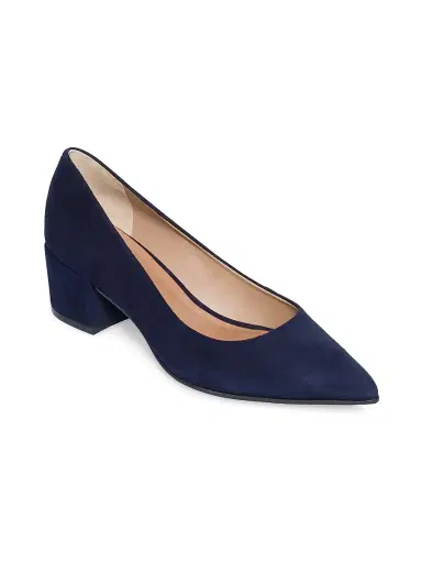 Bernardo Women's Milie Block Heel Pumps - Dark Navy - Size 11 | Thumbnail 2