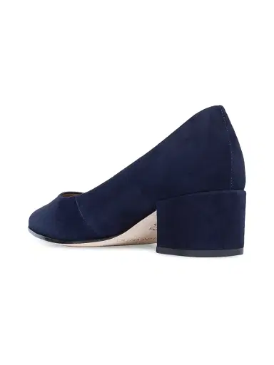 Bernardo Women's Milie Block Heel Pumps - Dark Navy - Size 11 | Thumbnail 4