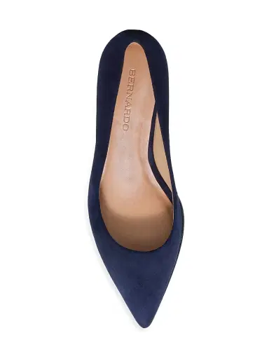Bernardo Women's Milie Block Heel Pumps - Dark Navy - Size 11 | Thumbnail 6