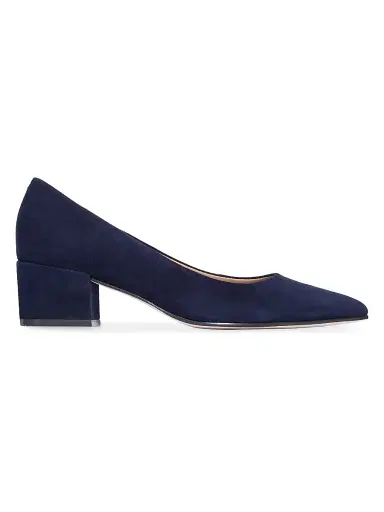 Bernardo Women's Milie Block Heel Pumps - Dark Navy - Size 11 | Thumbnail 1