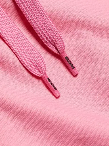 MOSCHINO Women's Mos Under Donna-Velmar Zip-Front Hoodie - Pink - Size Large | Thumbnail 7 MOSCHINO Women's Mos Under Donna-Velmar Zip-Front Hoodie - Pink - Size Large | Thumbnail 7