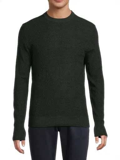 Robert Barakett Men's Watertown Crewneck Sweater - Olive - Size XXL | Thumbnail 3 Robert Barakett Men's Watertown Crewneck Sweater - Olive - Size XXL | Thumbnail 3