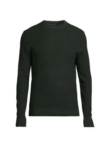 Robert Barakett Men's Watertown Crewneck Sweater - Olive - Size XXL | Thumbnail 1 Robert Barakett Men's Watertown Crewneck Sweater - Olive - Size XXL | Thumbnail 1