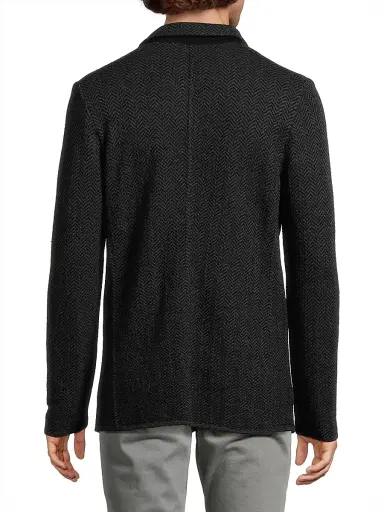 Robert Barakett Men's Fortezza Wool Sport Jacket - Black | Thumbnail 5 Robert Barakett Men's Fortezza Wool Sport Jacket - Black | Thumbnail 5