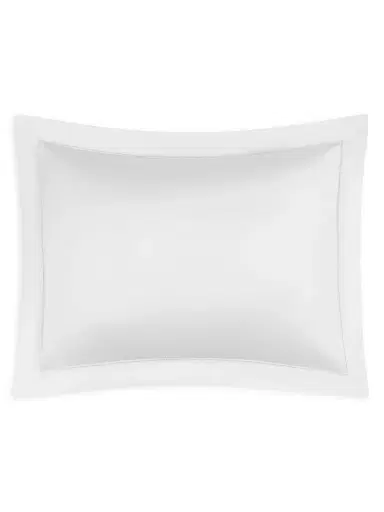Home Treasures Athens Solid Sham - White - Size Standard | Thumbnail 1