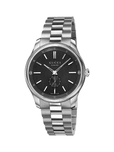 Gucci Men's G-Timeless Stainless Steel Bracelet Watch/40MM - Black | Thumbnail 1 Gucci Men's G-Timeless Stainless Steel Bracelet Watch/40MM - Black | Thumbnail 1