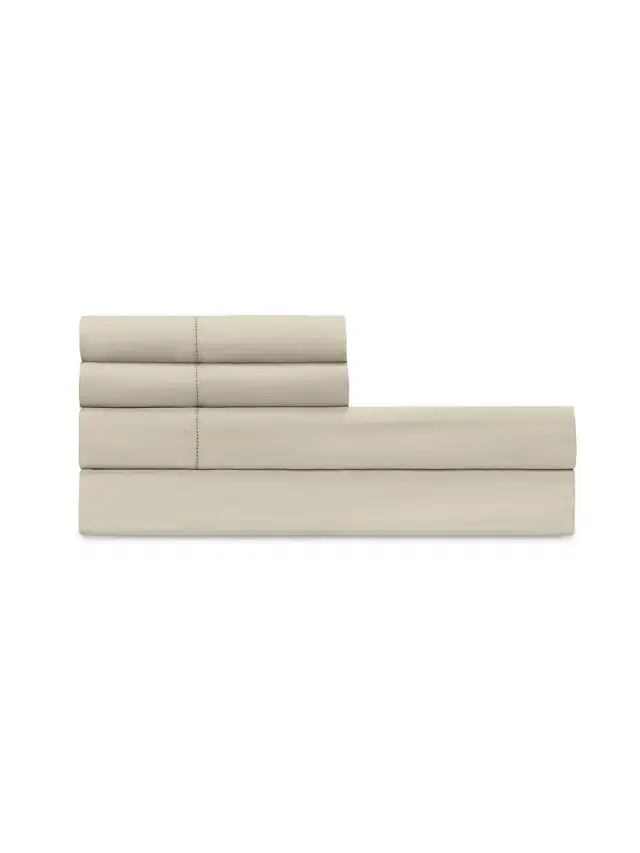 Athens Solid Sheet Set - Candlelight King