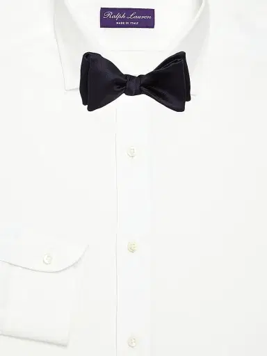 Ralph Lauren Purple Label Men's Satin Bow Tie | Thumbnail 2