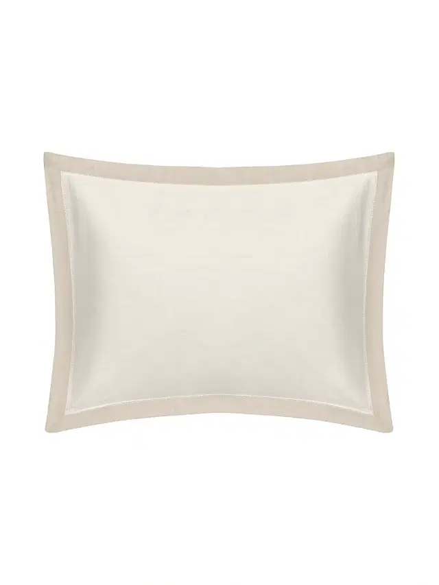Home Treasures Celeste Cotton Euro Sham - Pearl European
