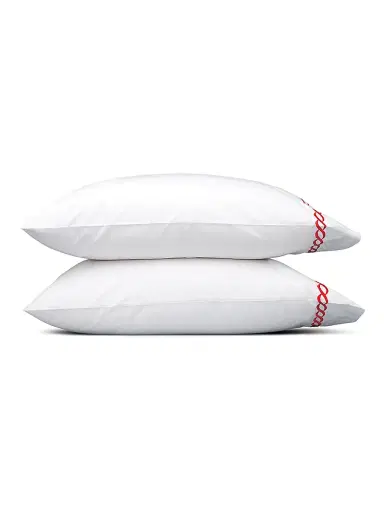 Matouk Classic Chain Percale Sheets & Pillowcase Set Collection | Thumbnail 2 Matouk Classic Chain Percale Sheets & Pillowcase Set Collection | Thumbnail 2