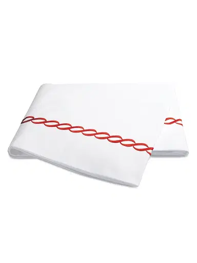 Matouk Classic Chain Percale Sheets & Pillowcase Set Collection | Thumbnail 3 Matouk Classic Chain Percale Sheets & Pillowcase Set Collection | Thumbnail 3