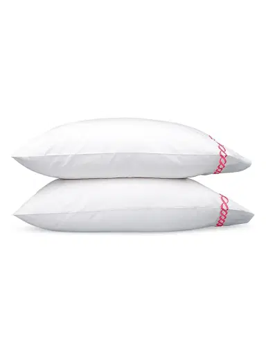 Matouk Classic Chain Percale Sheets & Pillowcase Set Collection | Thumbnail 6 Matouk Classic Chain Percale Sheets & Pillowcase Set Collection | Thumbnail 6