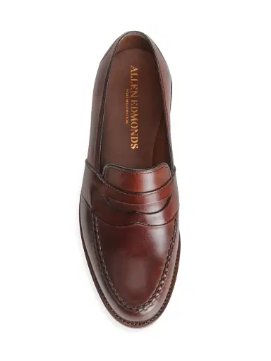 Allen Edmonds Men's Randolph Classic Leather Loafers - Dark Chili | Thumbnail 4 Allen Edmonds Men's Randolph Classic Leather Loafers - Dark Chili | Thumbnail 4