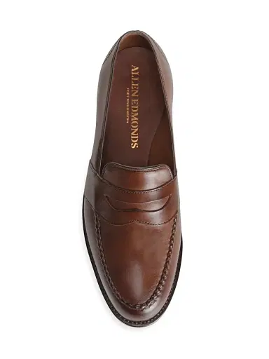 Allen Edmonds Men's Randolph Classic Leather Loafers - Dark Chili | Thumbnail 8 Allen Edmonds Men's Randolph Classic Leather Loafers - Dark Chili | Thumbnail 8