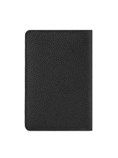 MAISON de SABRÉ Men's Leather Passport Holder - Black Caviar | Thumbnail 3 MAISON de SABRÉ Men's Leather Passport Holder - Black Caviar | Thumbnail 3