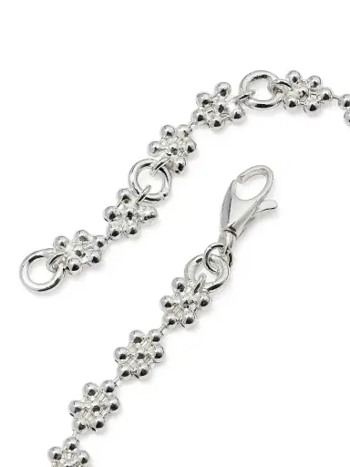 Gucci Women's Sterling Silver Interlocking-G Bracelet/7" | Thumbnail 4