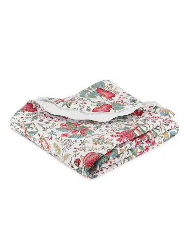 Matouk Pomegranate Quilt & Quilted Shams Collection - Pink Coral King | Thumbnail 3