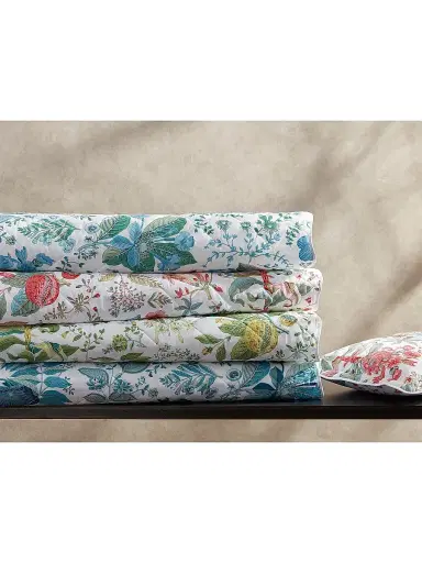 Matouk Pomegranate Quilt & Quilted Shams Collection - Pink Coral King | Thumbnail 6