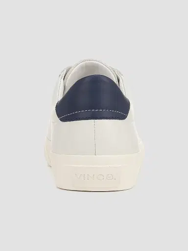 Vince Men's Fulton Leather Oxford Sneakers - White Leather - Size 9 | Thumbnail 3 Vince Men's Fulton Leather Oxford Sneakers - White Leather - Size 9 | Thumbnail 3