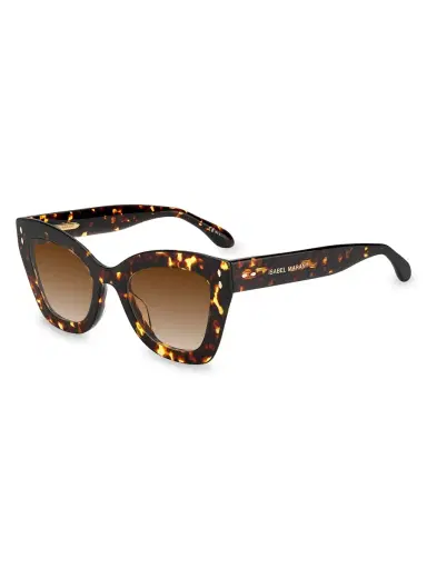 Isabel Marant Women's 51MM Cat-Eye Sunglasses - Havana | Thumbnail 3