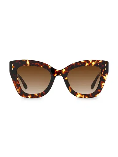 Isabel Marant Women's 51MM Cat-Eye Sunglasses - Havana | Thumbnail 1