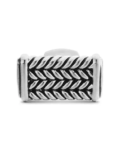 David Yurman Men's Chevron Cufflinks in Sterling Silver, 22.8mm - Silver | Thumbnail 5 David Yurman Men's Chevron Cufflinks in Sterling Silver, 22.8mm - Silver | Thumbnail 5