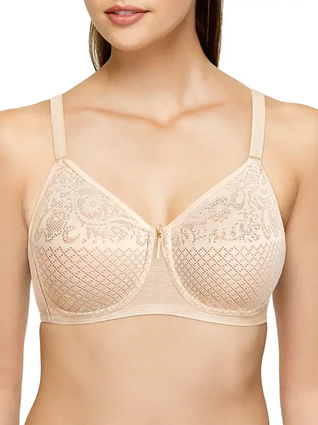 Women's Visual Effects Wire-Free Minimizer Bra - Sand