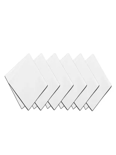 Home Treasures Arlo Dinner Napkins 6-Piece Set - Midnight | Thumbnail 1 Home Treasures Arlo Dinner Napkins 6-Piece Set - Midnight | Thumbnail 1