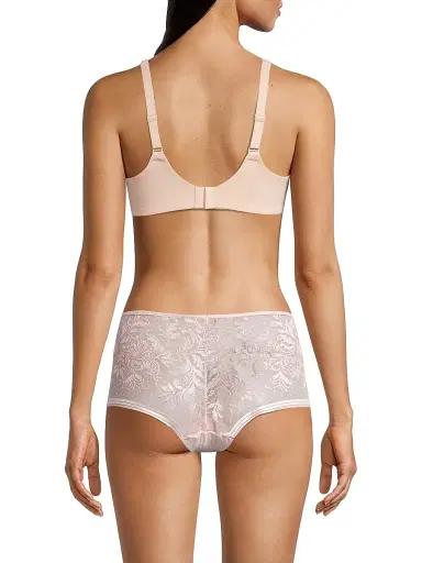 Wacoal Women's Softly Styled Lace-Trim Underwire Bra - Rose Dust | Thumbnail 4 Wacoal Women's Softly Styled Lace-Trim Underwire Bra - Rose Dust | Thumbnail 4