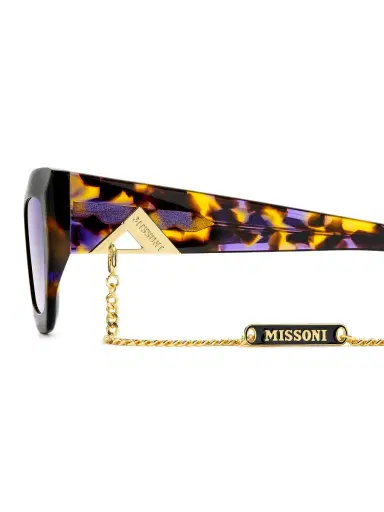 Missoni Women's 53MM Cat-Eye Sunglasses - Havana Violet Gradient | Thumbnail 3 Missoni Women's 53MM Cat-Eye Sunglasses - Havana Violet Gradient | Thumbnail 3